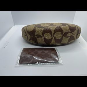 Coach large glasses case